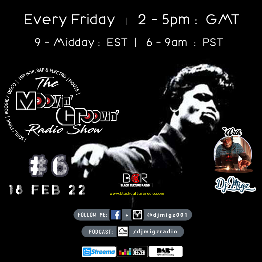 Moovin' Groovin' Radio Show with DJ Migz