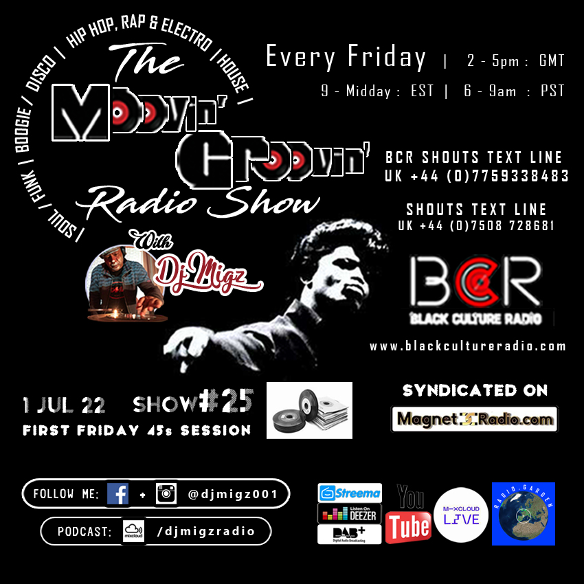 Moovin' Groovin' Radio Show with DJ Migz