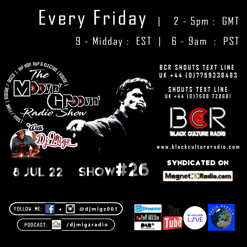 Moovin' Groovin' Radio Show with DJ Migz