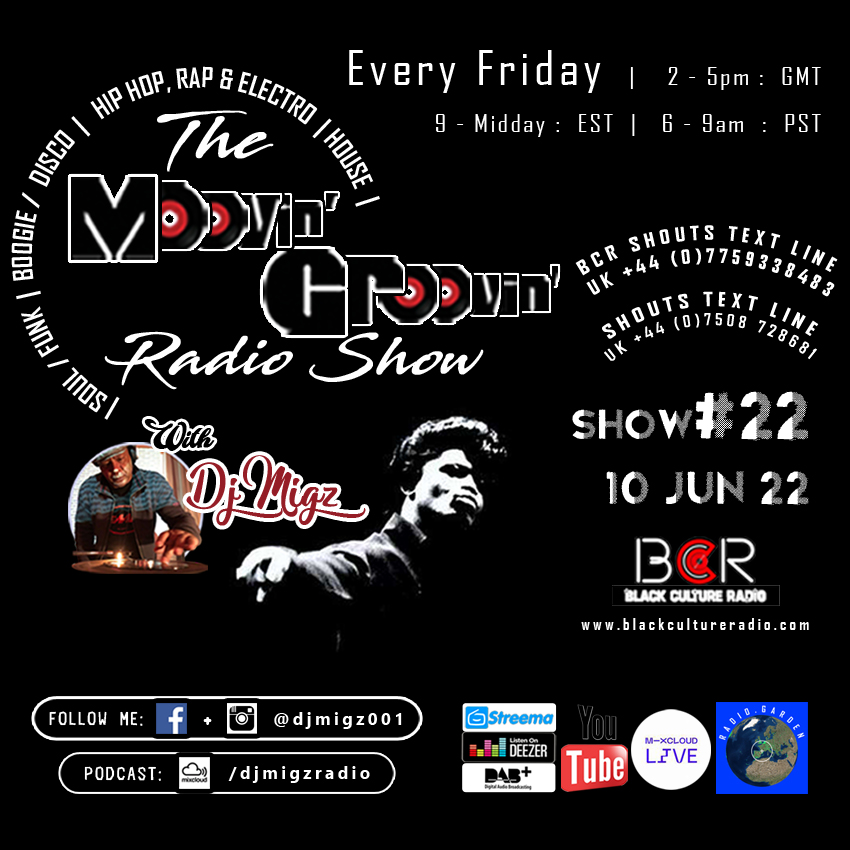 Moovin' Groovin' Radio Show with DJ Migz