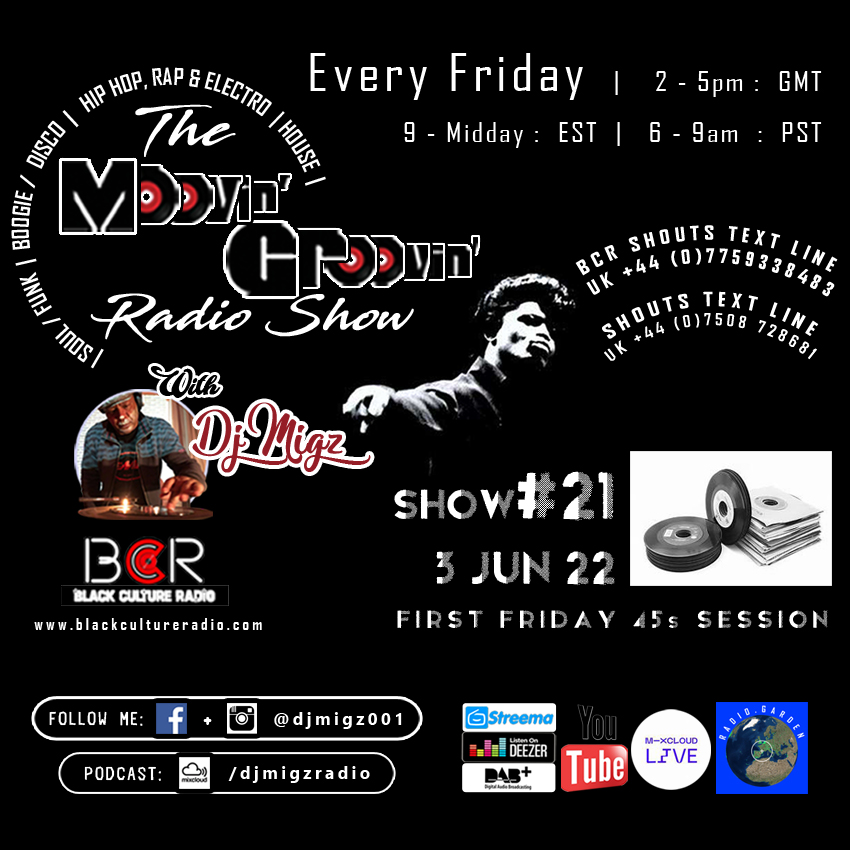 Moovin' Groovin' Radio Show with DJ Migz