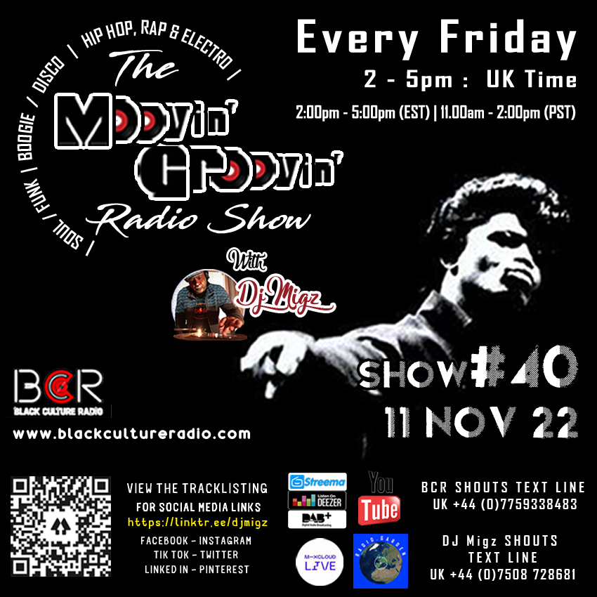 Moovin' Groovin' Radio Show with DJ Migz