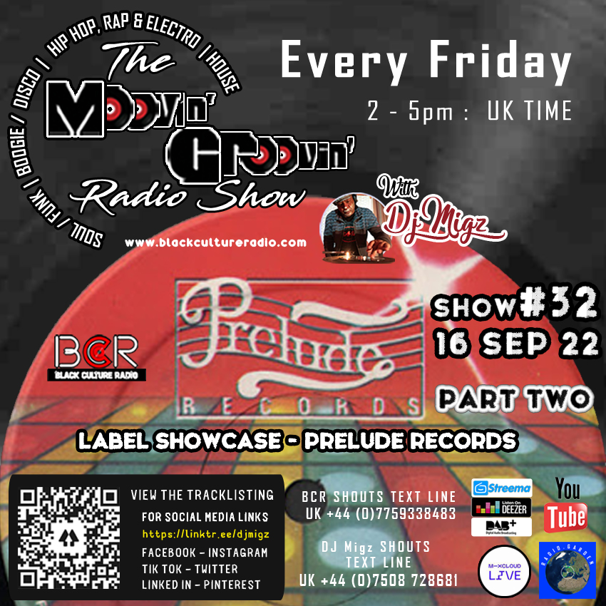 Moovin' Groovin' Radio Show with DJ Migz