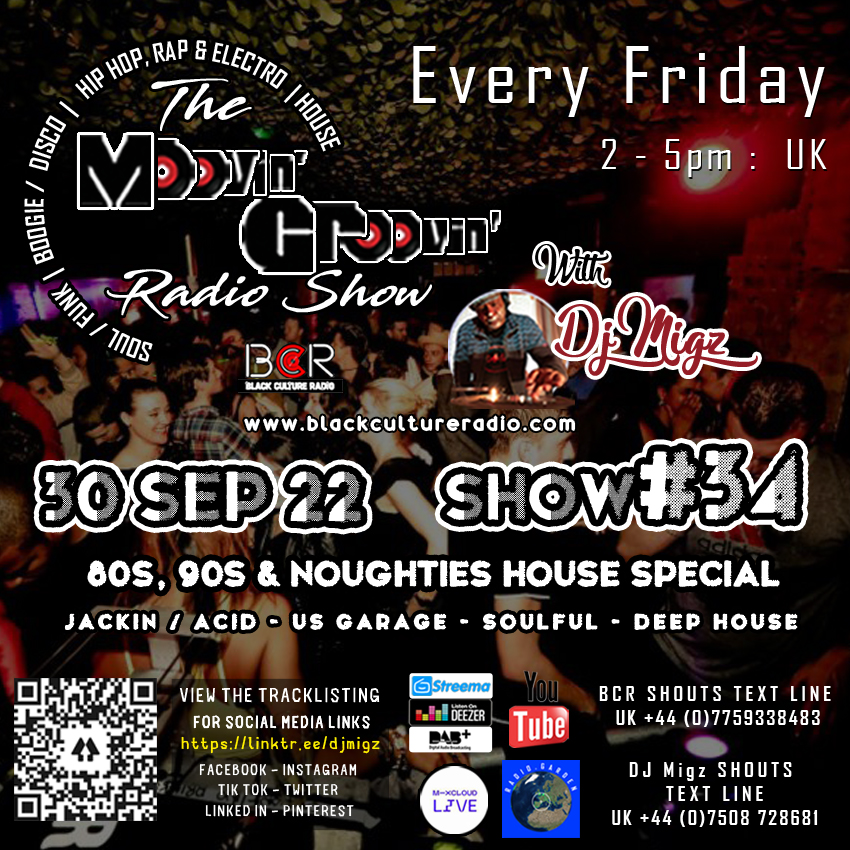 Moovin' Groovin' Radio Show with DJ Migz