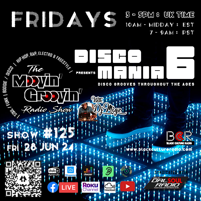 Moovin' Groovin' Radio Show with DJ Migz