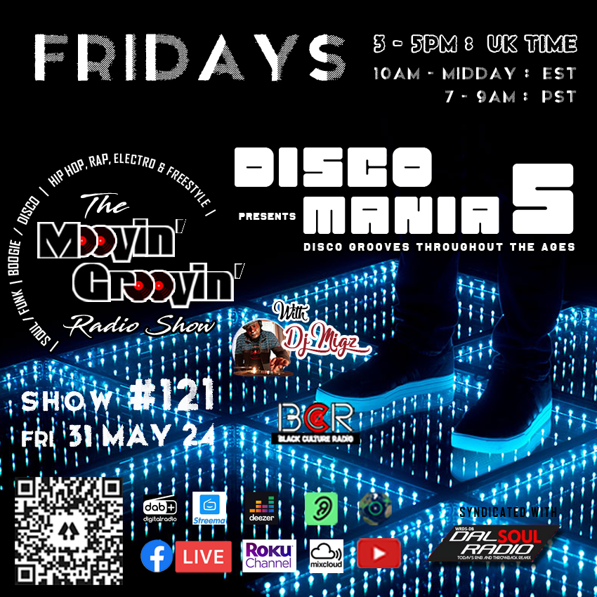 Moovin' Groovin' Radio Show with DJ Migz